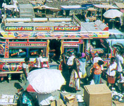 Strassenszene in Port au Prince